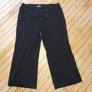 {Style & Co}🔷️ Y2K Petite Plus Black Dress Trousers, 20WP